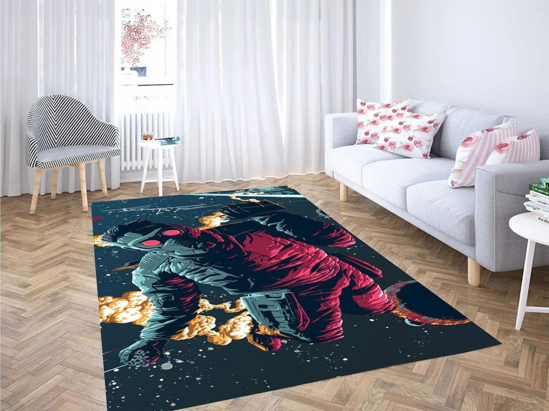 Star Lord Wallpaper Carpet Rug