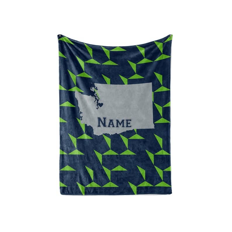 State Pride Series Gainesville Florida - Personalized Custom S With Your Family Name Fleece Blanket