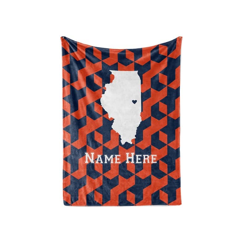 State Pride Series Minneapolis Minnesota - Personalized Custom S With Your Family Name Fleece Blanket