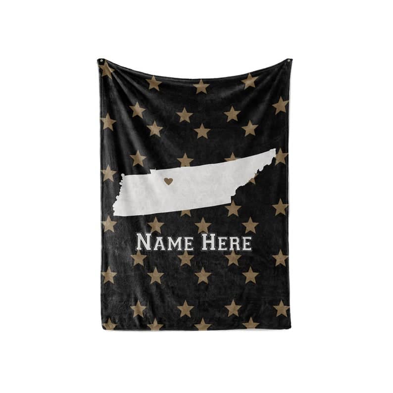 State Pride Series Salt Lake City Utah - Personalized Custom S With Your Family Name Fleece Blanket