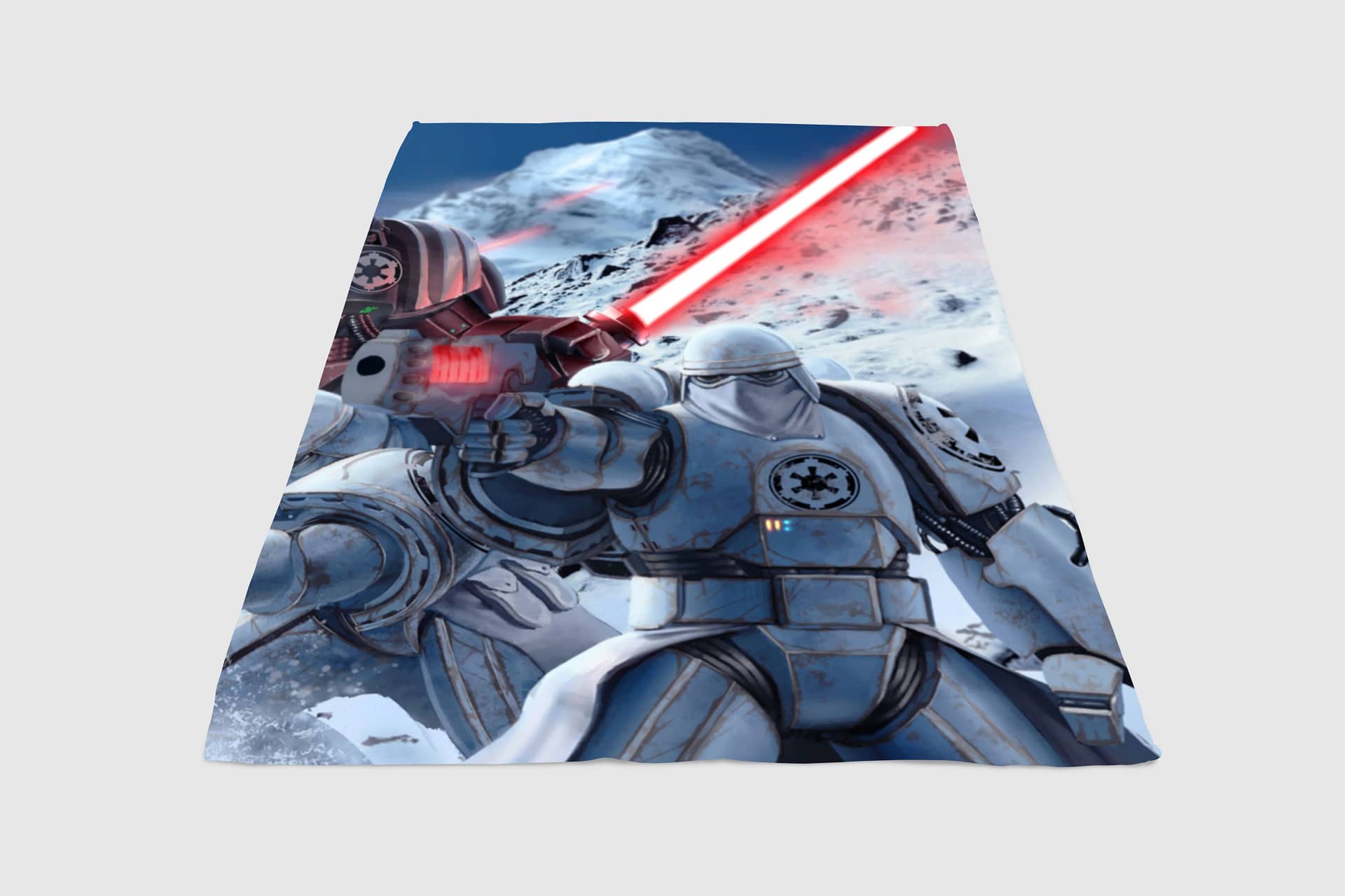 Stormtroopers White Star Wars Fleece Blanket