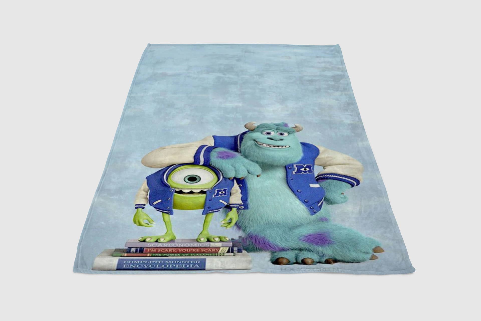 Sully And Mike Monsters Inc Fleece Blanket