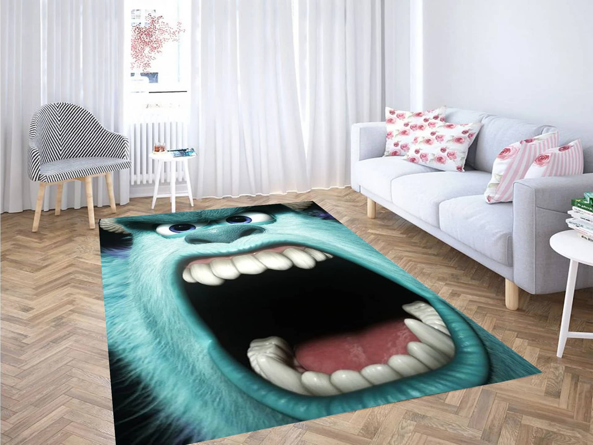 Sully Monsters Inc Scary Carpet Rug