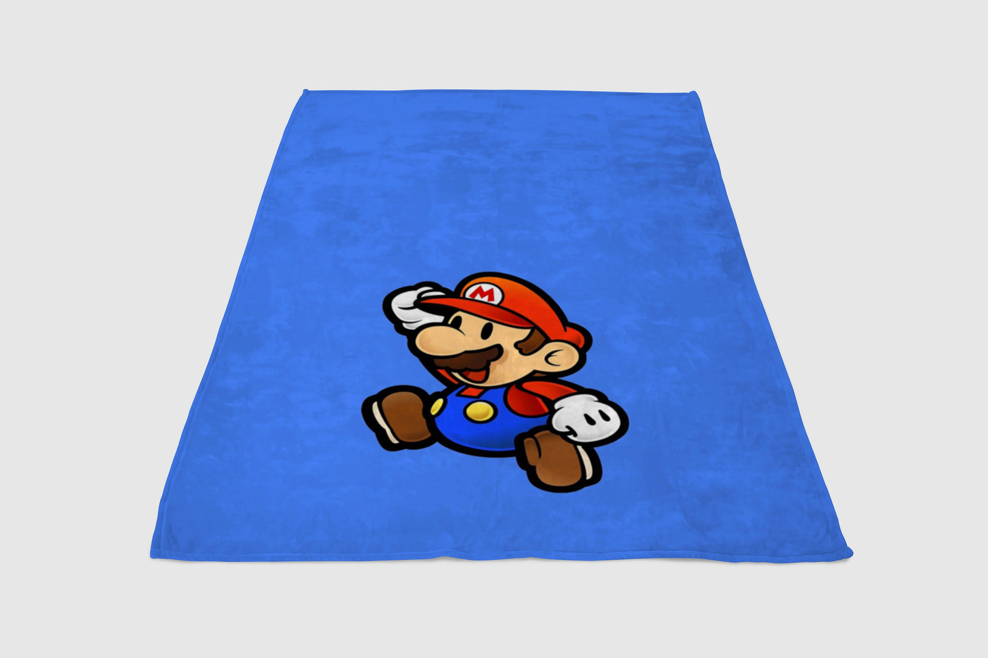 Super Mario Run Fleece Blanket