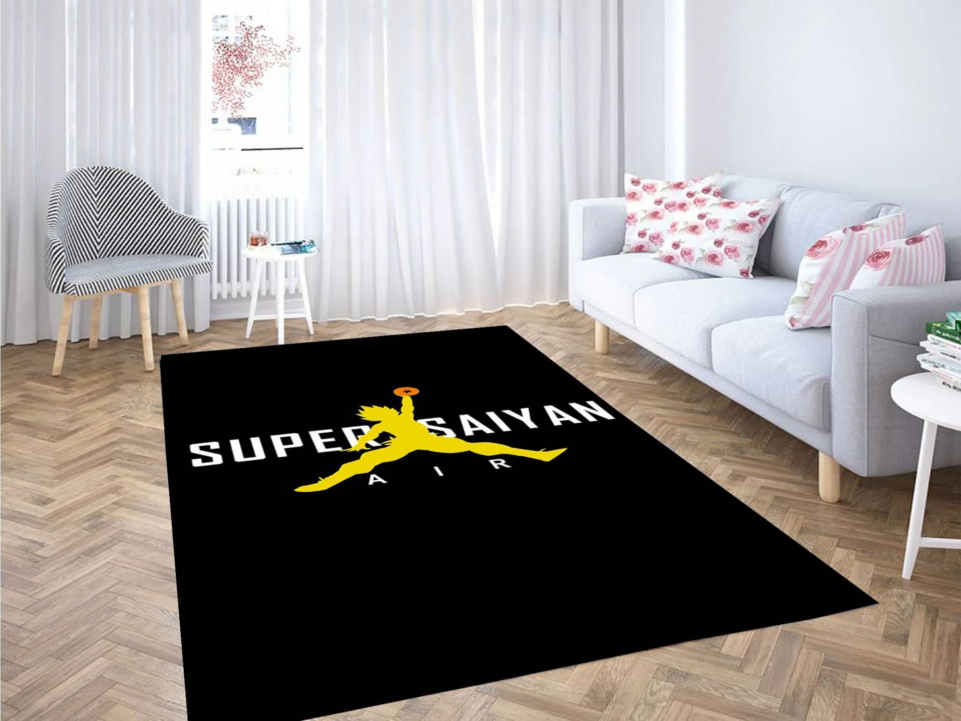 Super Saiyan Air Carpet Rug