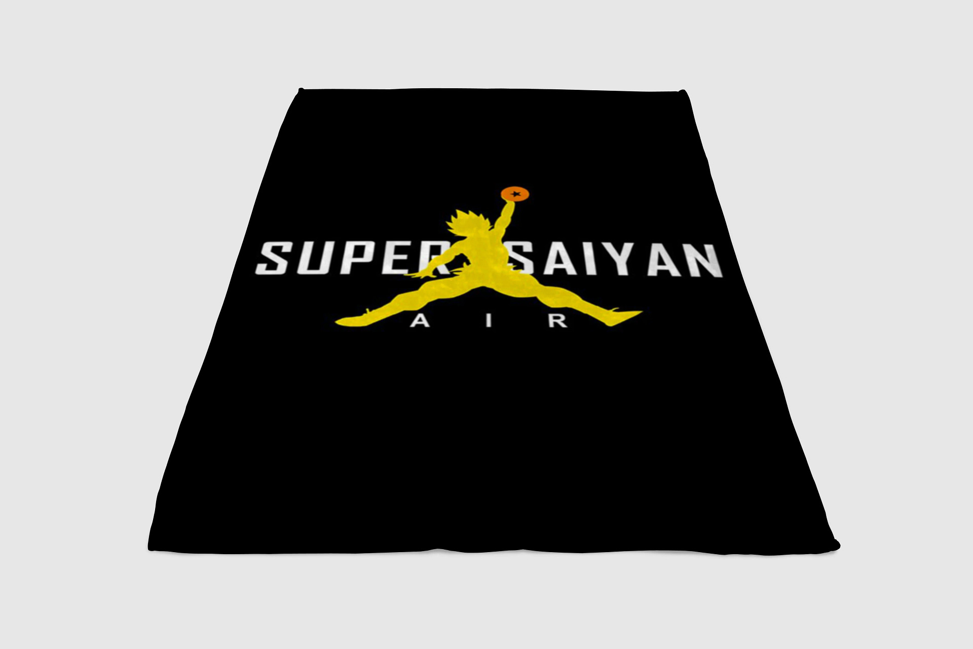 Super Saiyan Air Fleece Blanket