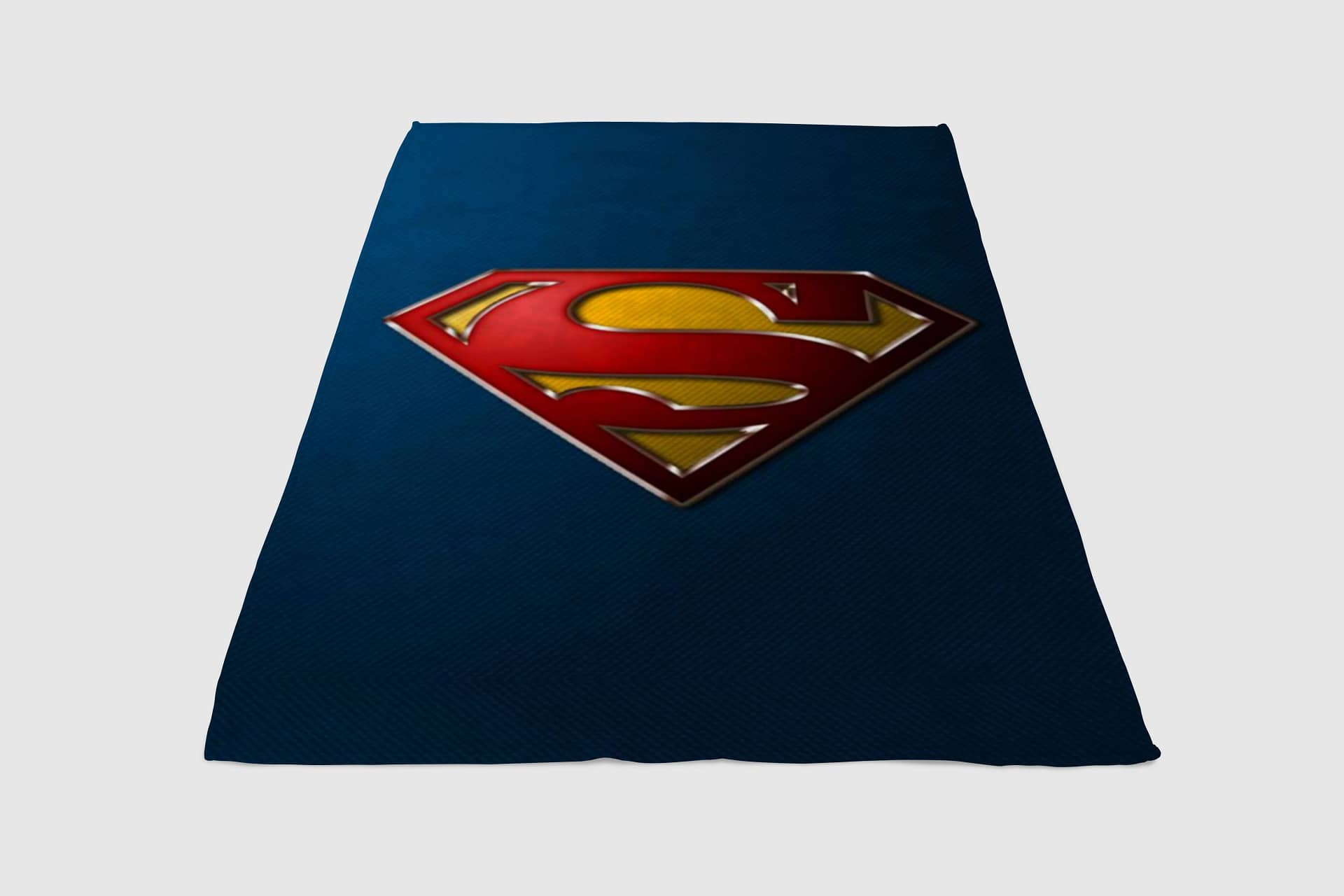 Superman Blue Fleece Blanket