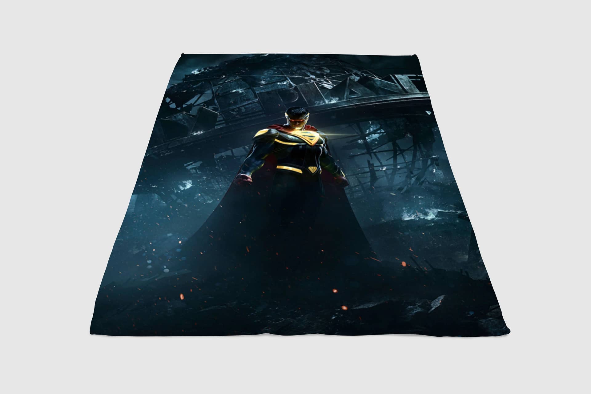 Superman Glowing Fleece Blanket