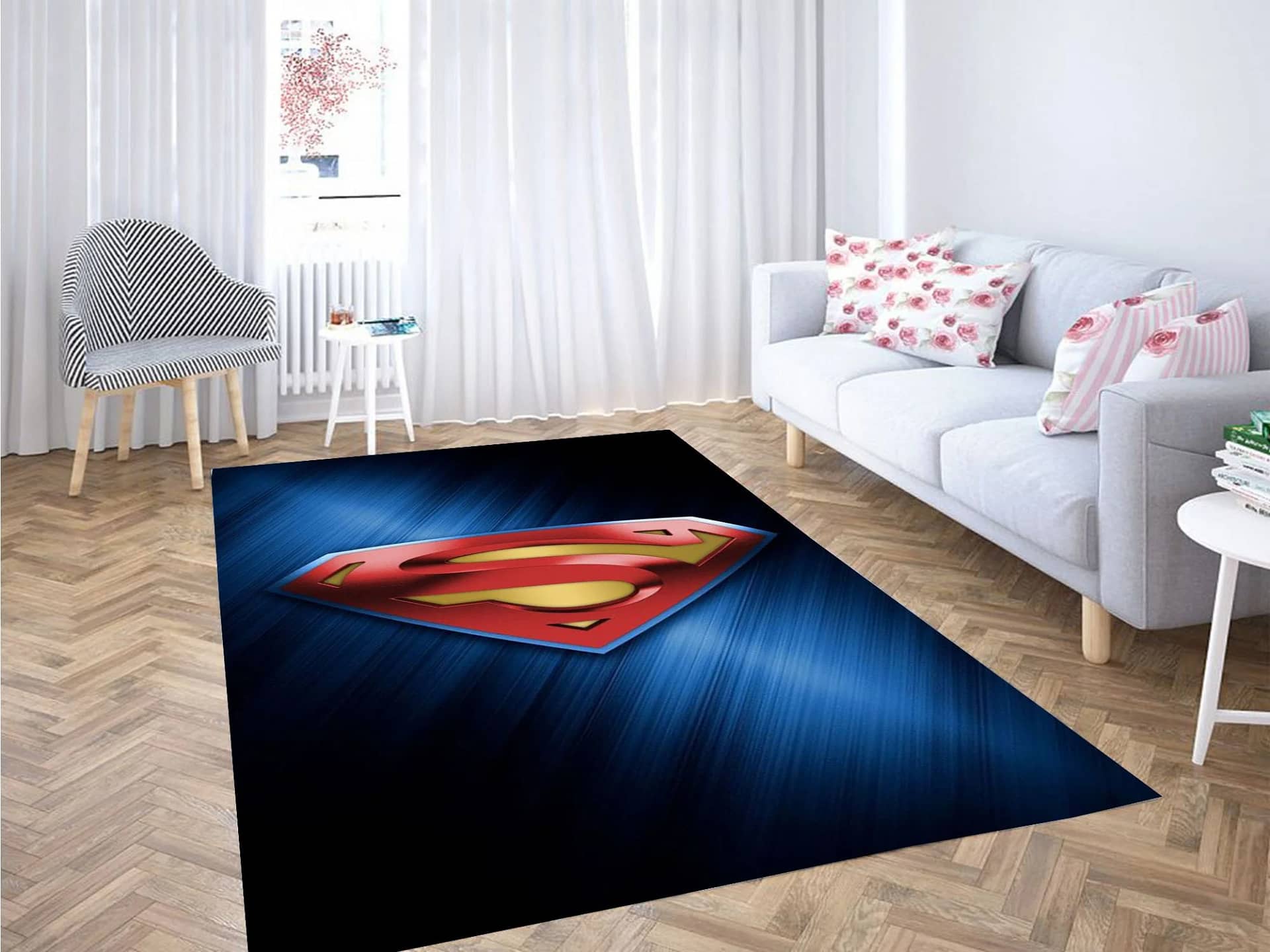 Superman Wallpaper Carpet Rug