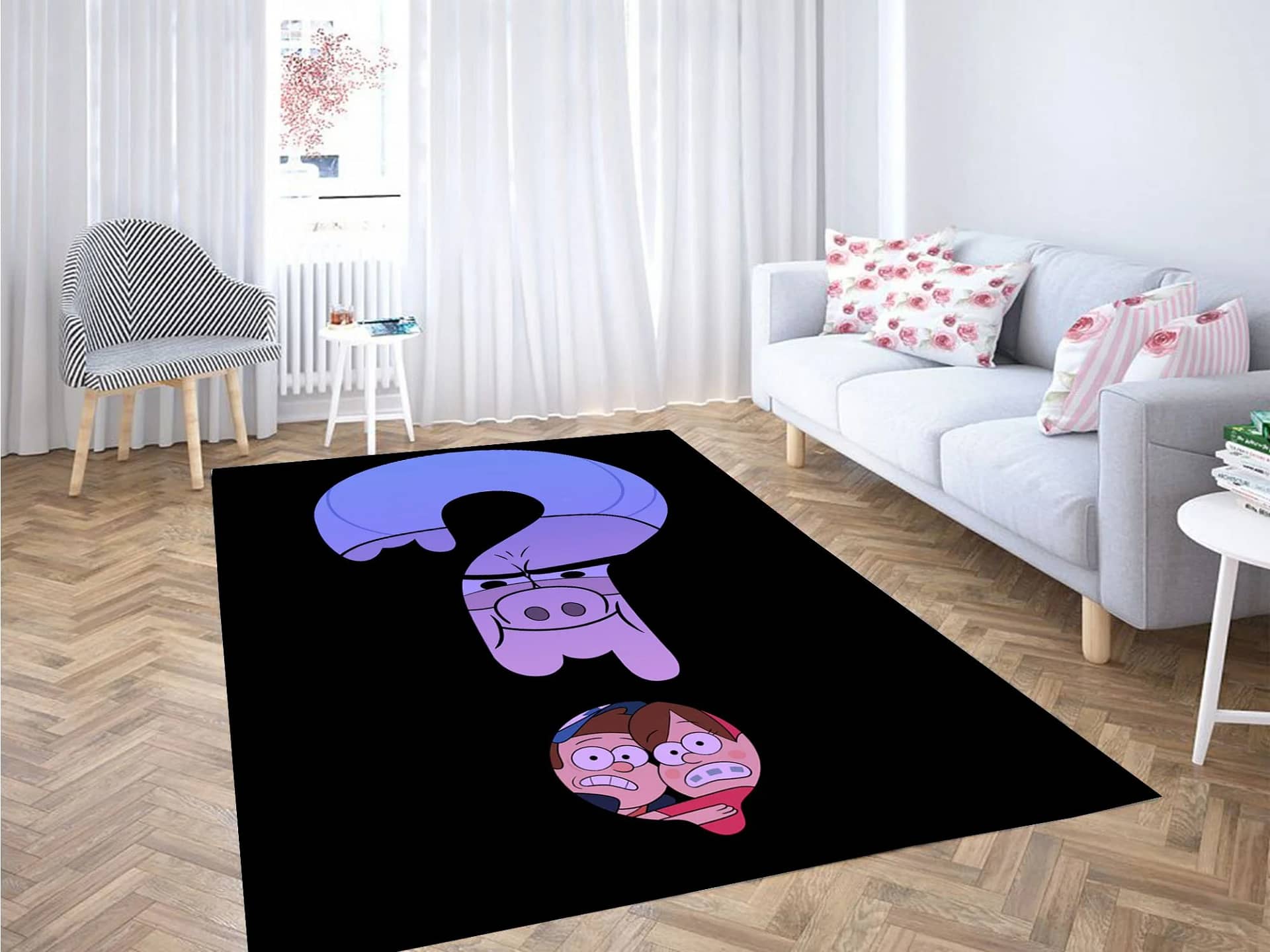 Symbol Gravity Falls Carpet Rug