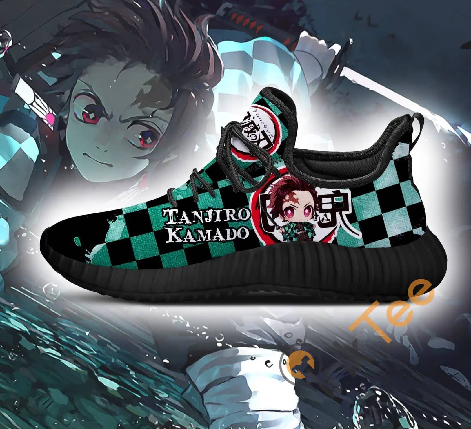 Inktee Store - Tanjiro Costume Demon Slayer Anime Amazon Reze Shoes Image