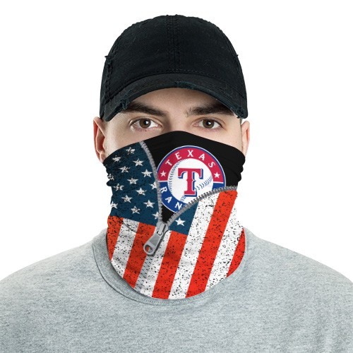 Texas Rangers 6 Bandana Scarf Sports Neck Gaiter No4611 Face Mask