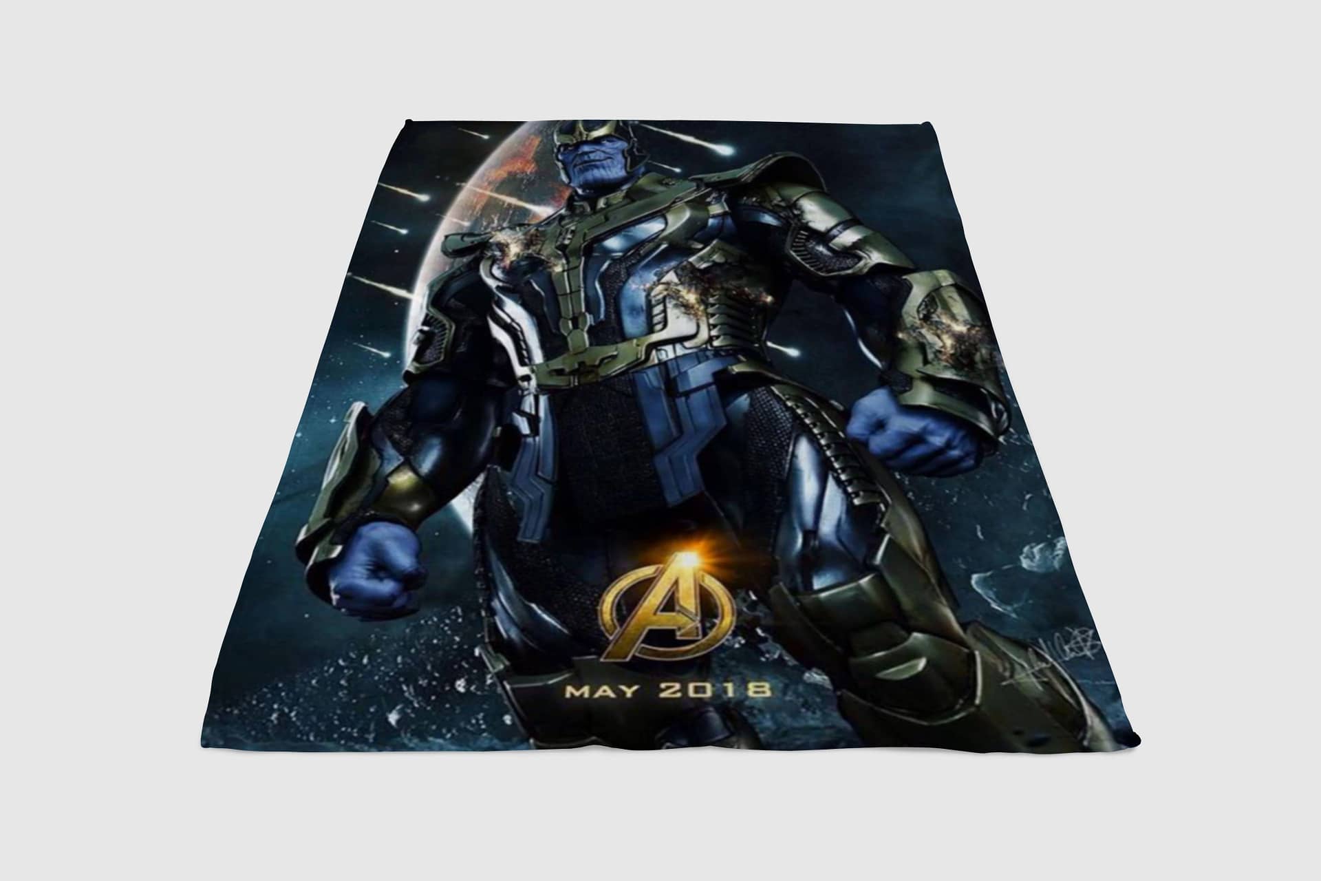 Thanos Infinity War Fleece Blanket