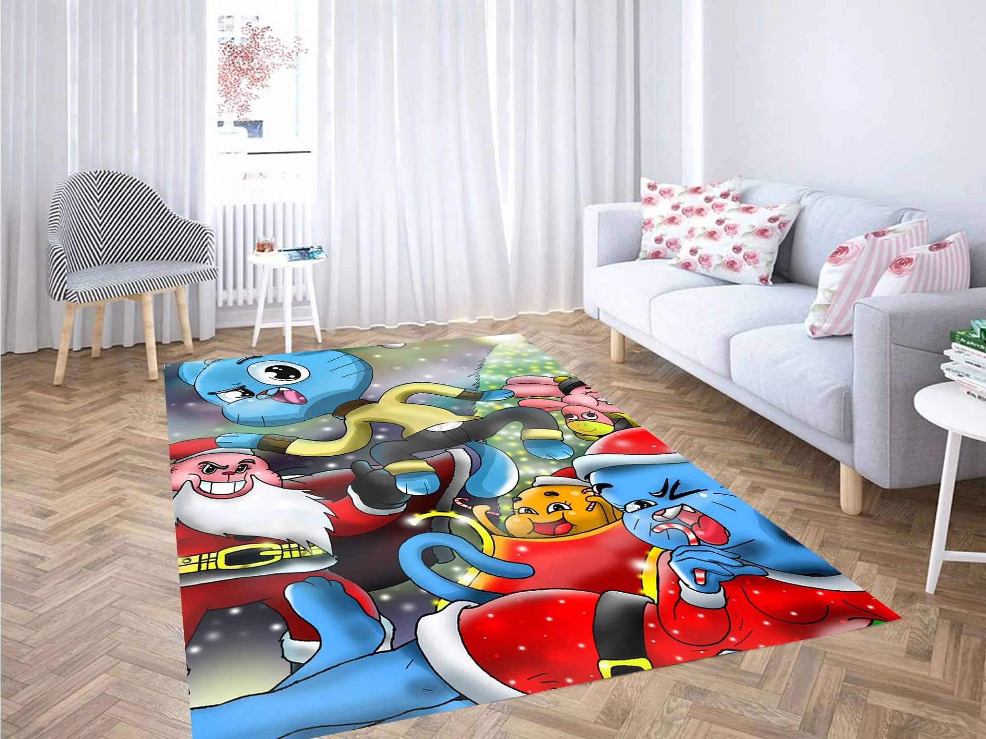 The Amazing World Of Gumball 3D Painting Carpet Rug
