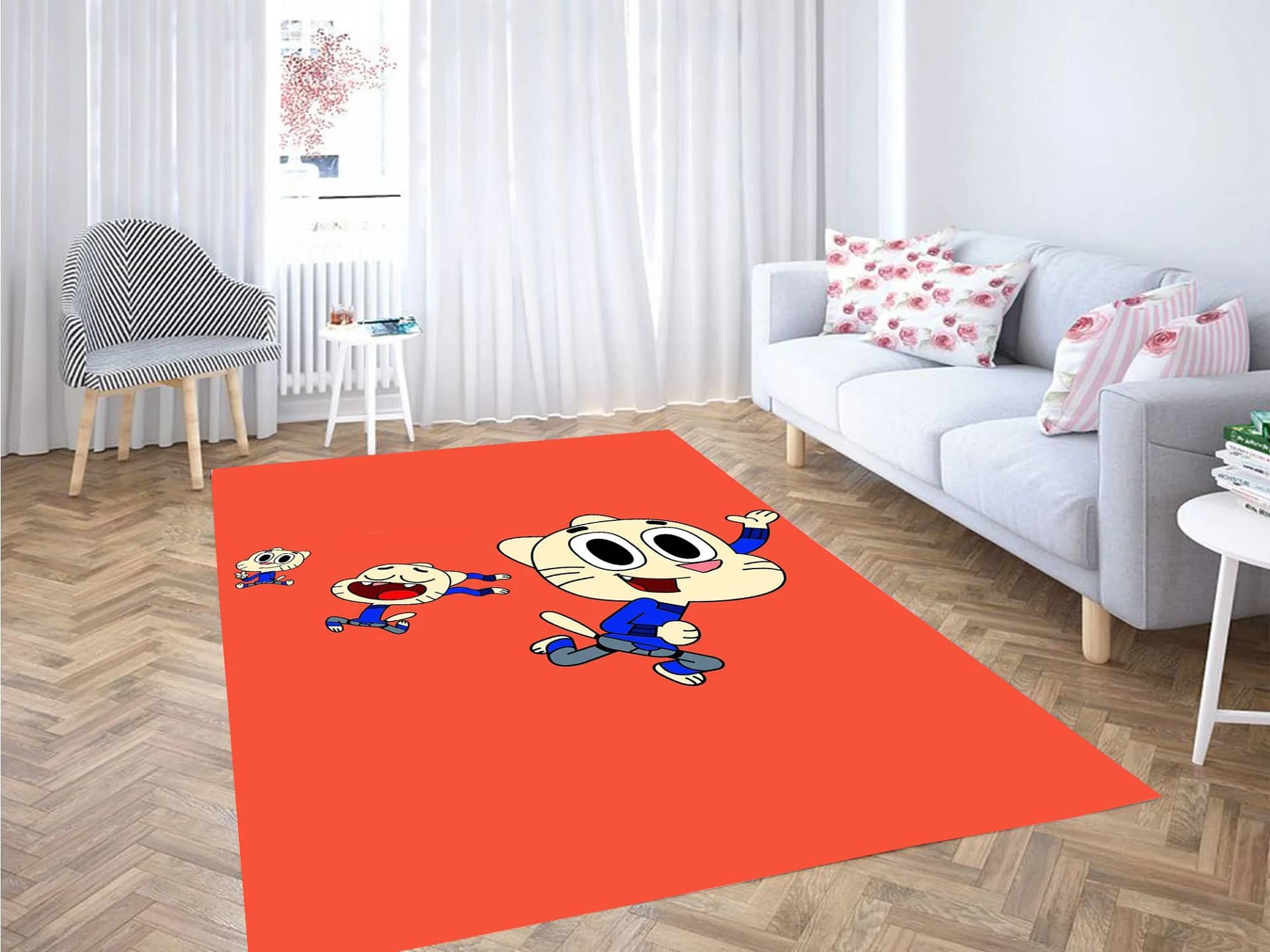 The Amazing World Of Gumball Action Carpet Rug