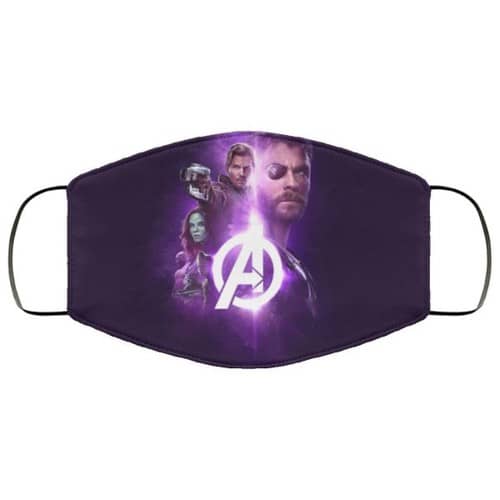 The Avengers- Infinity War Superheroes Washable No4617 Face Mask