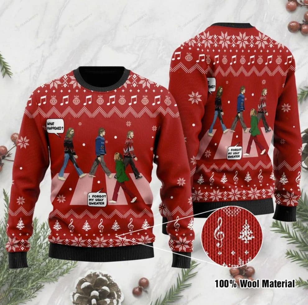 The Beatles Abbey Road Ugly Sweater