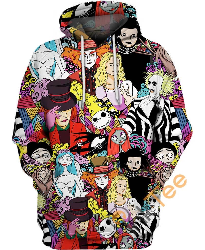 The Haunting Characters Amazon Best Selling Hoodie 3D