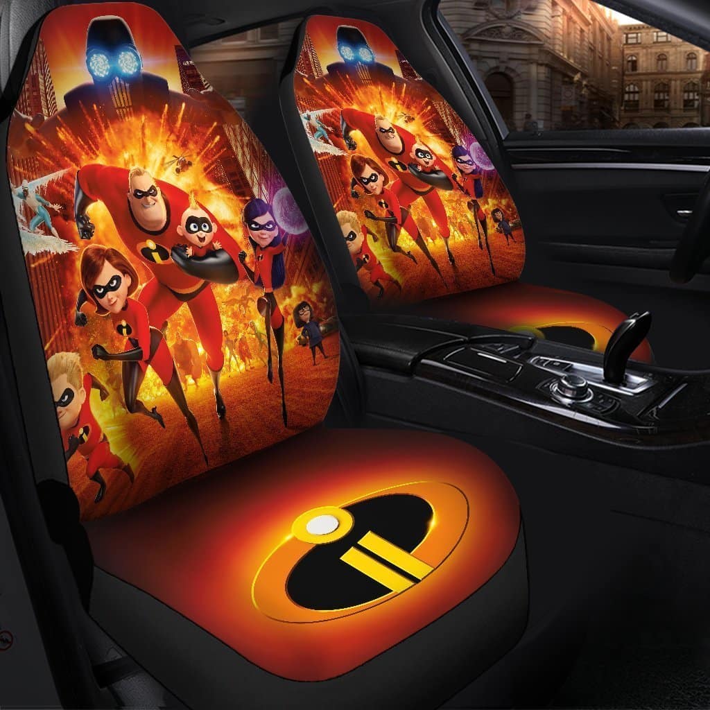 The Incredible 3 Pixar Car Seat Covers