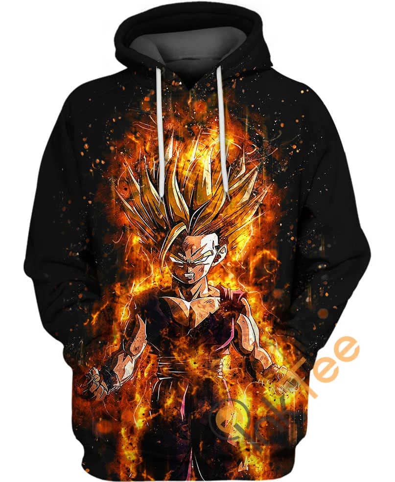 The Rage Of Son Gohan Amazon Best Selling Hoodie 3D