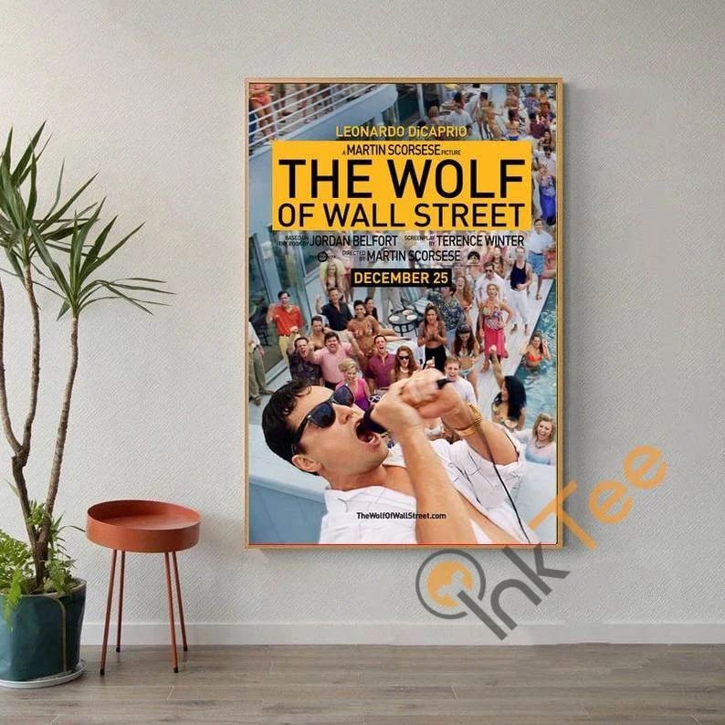 The Wolf Of Wall Street Movie Retro Film Sku1971 Poster
