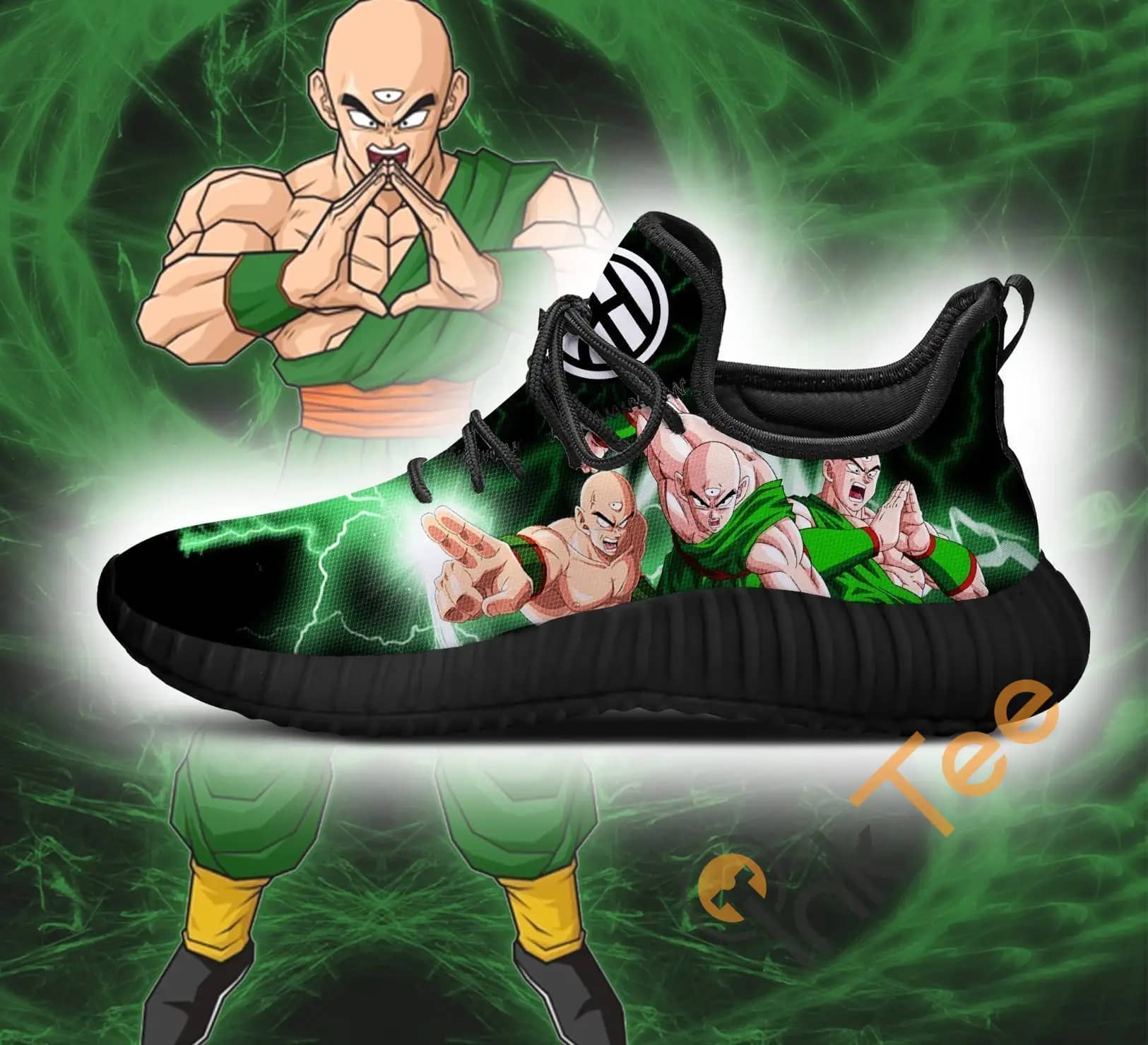Inktee Store - Tien Shinhan Dragon Ball Anime Amazon Reze Shoes Image