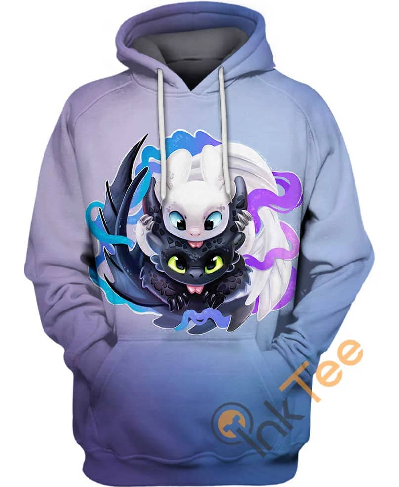 Toothless And Light Fury Amazon Best Selling 219 Hoodie 3D