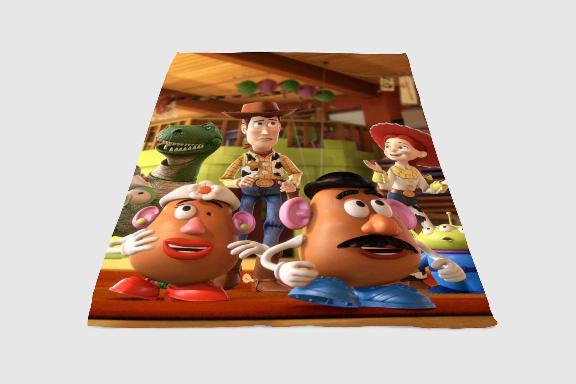 Toy Story Character Fleece Blanket