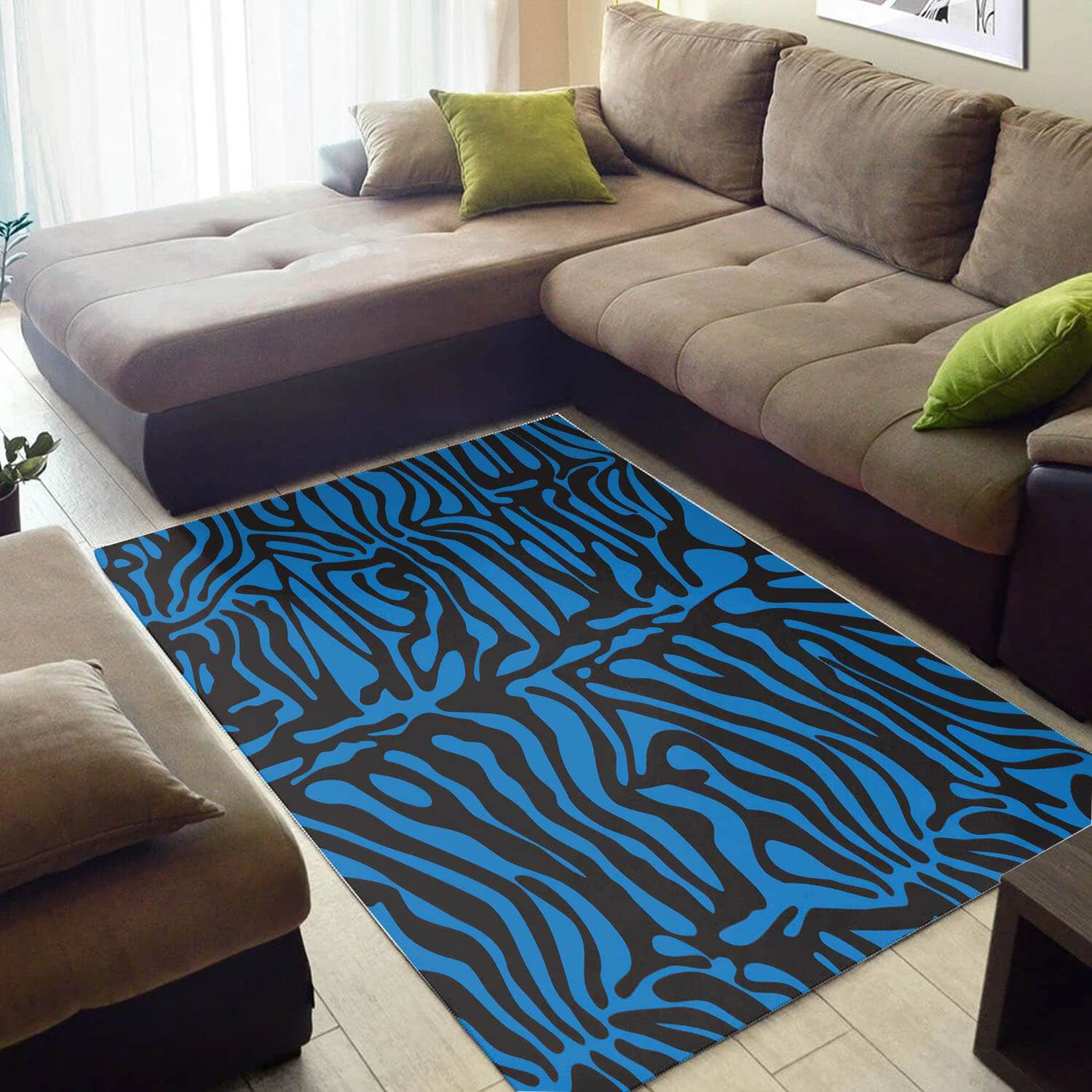 Trendy African Amazing Afrocentric Pattern Art Style Floor Rug