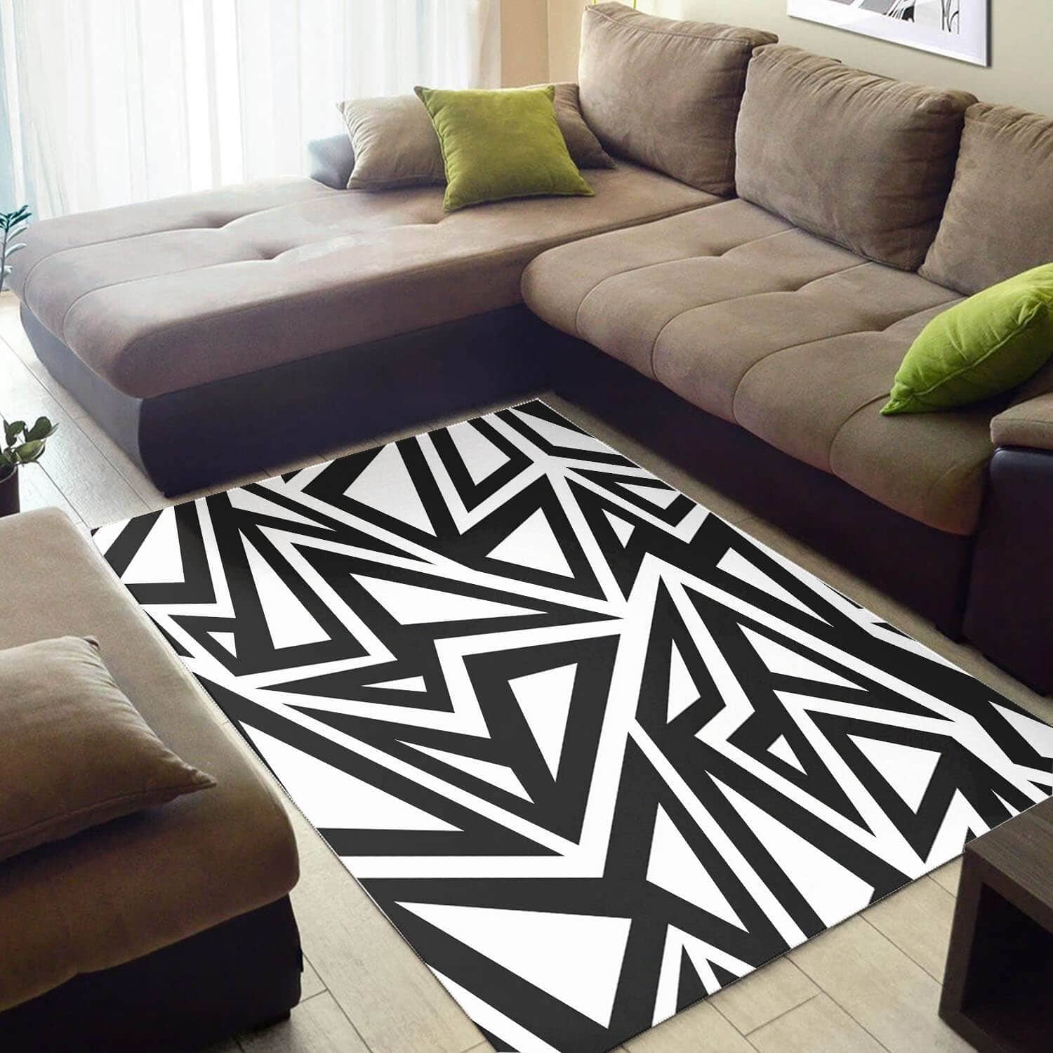 Trendy African Perfect Print Afrocentric Pattern Art Design Floor Themed Home Rug