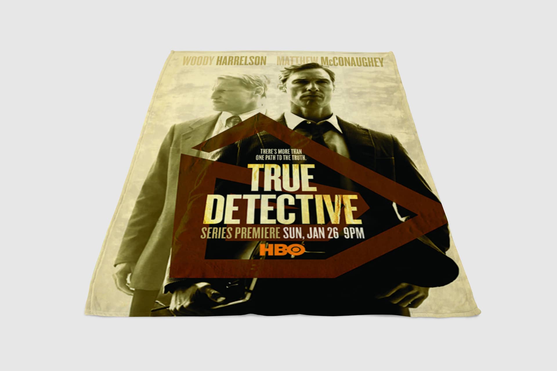 True Detective Fleece Blanket