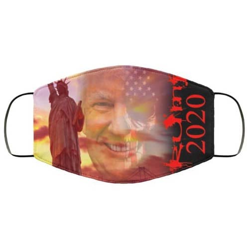 Trump 2020 Die-Hard Edition Washable No4753 Face Mask