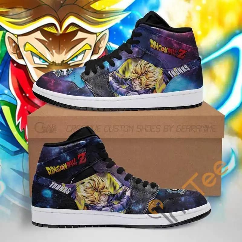 Trunks Galaxy Dragon Ball Z Anime Custom Sneakers It3031 Air Jordan Shoes
