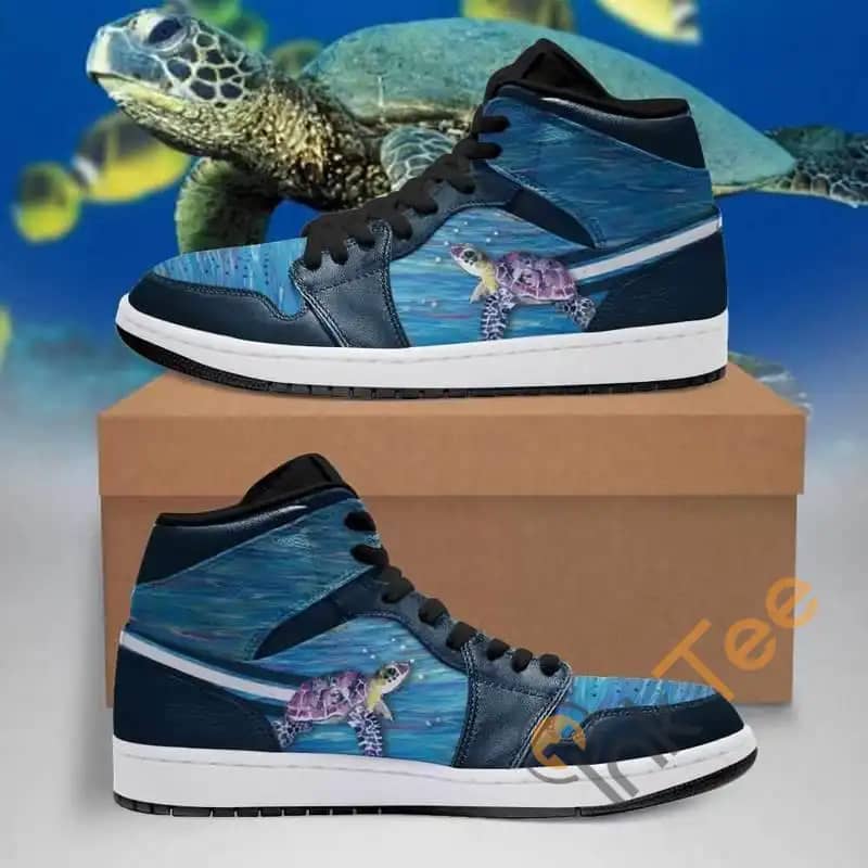 Turtle Custom It3035 Air Jordan Shoes