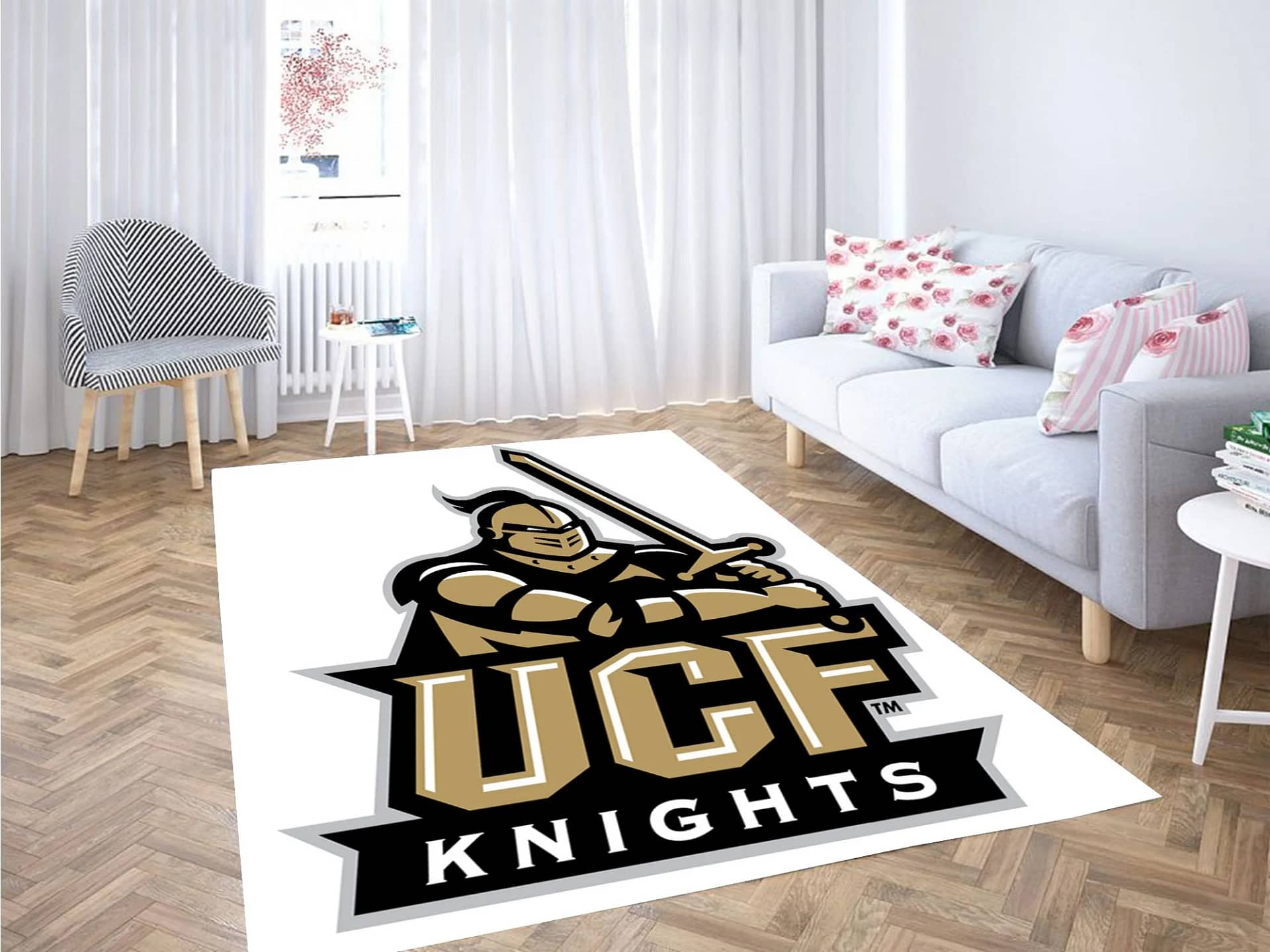 Ucf Knights Baseball Carpet Rug