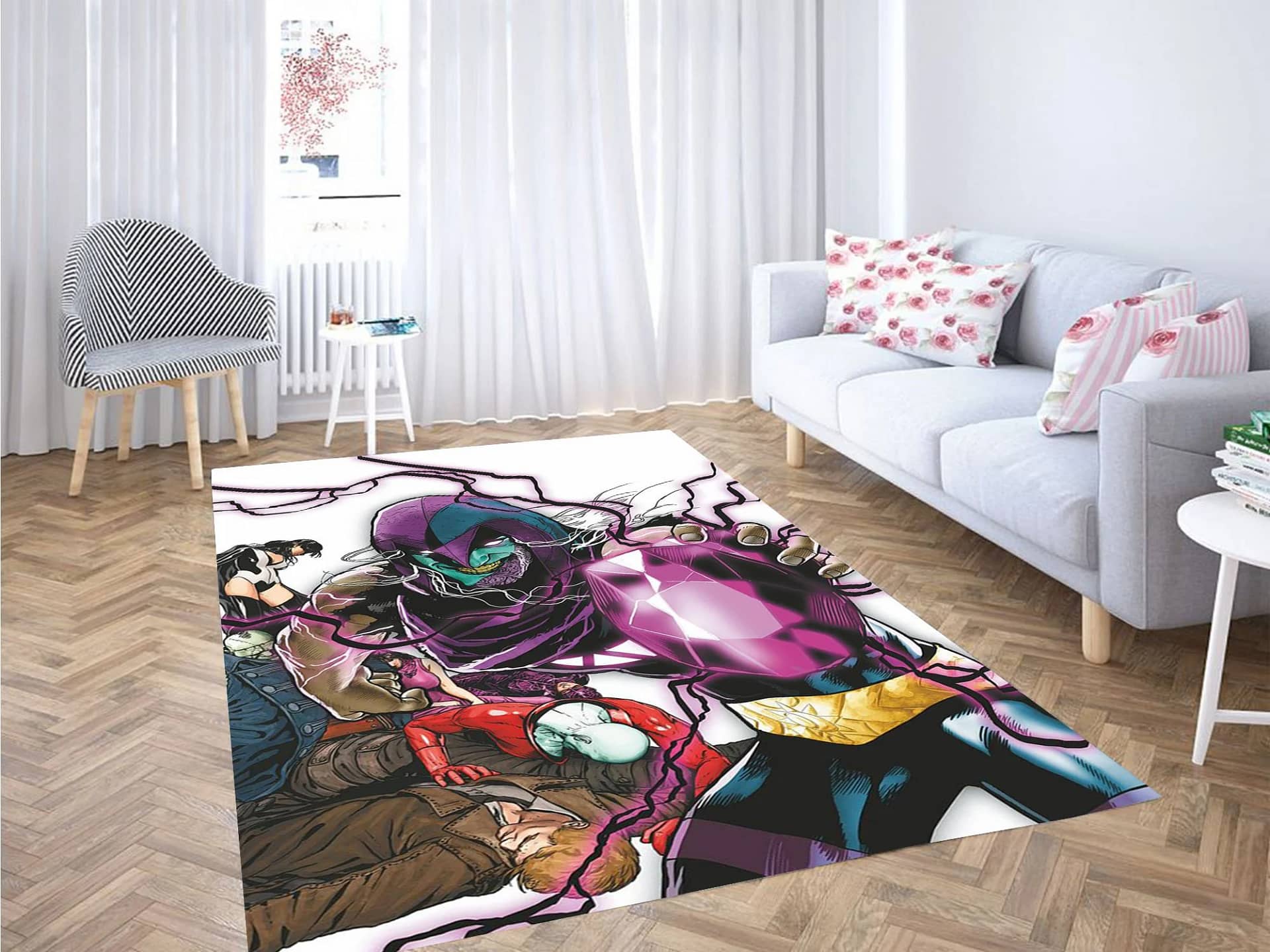 Ultimate Super Villain Carpet Rug