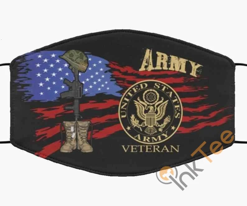 United States Army Veteran Handmade Anti Droplet Filter Cotton Face Mask