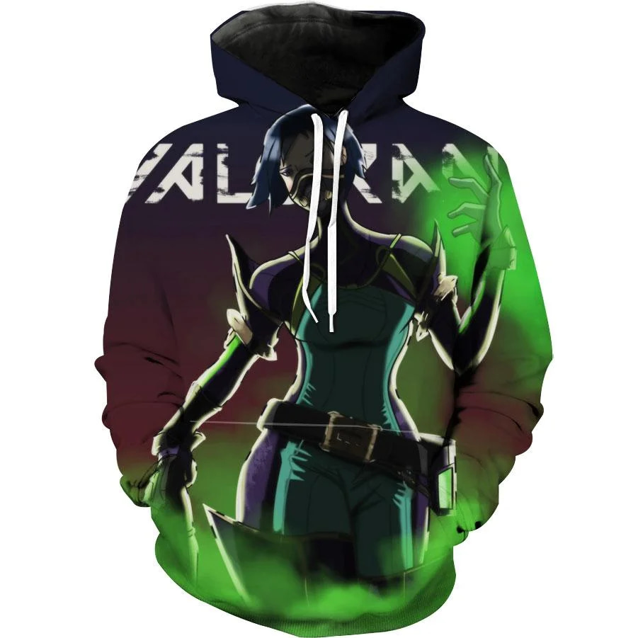 Valorant Viper Character Viper Valorant Hoodie 3D