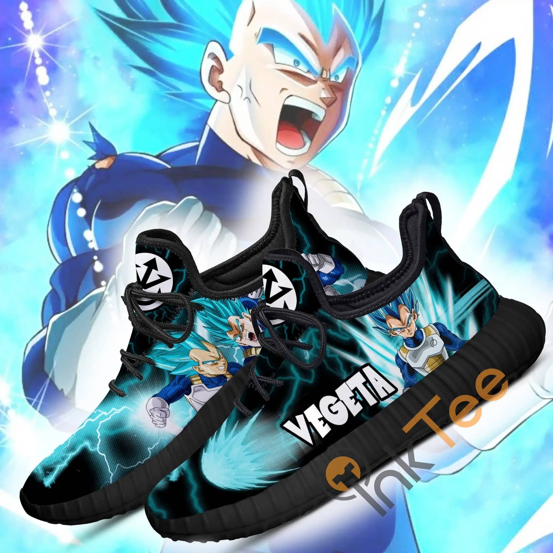 Vegeta Blue Dragon Ball Anime Amazon Reze Shoes
