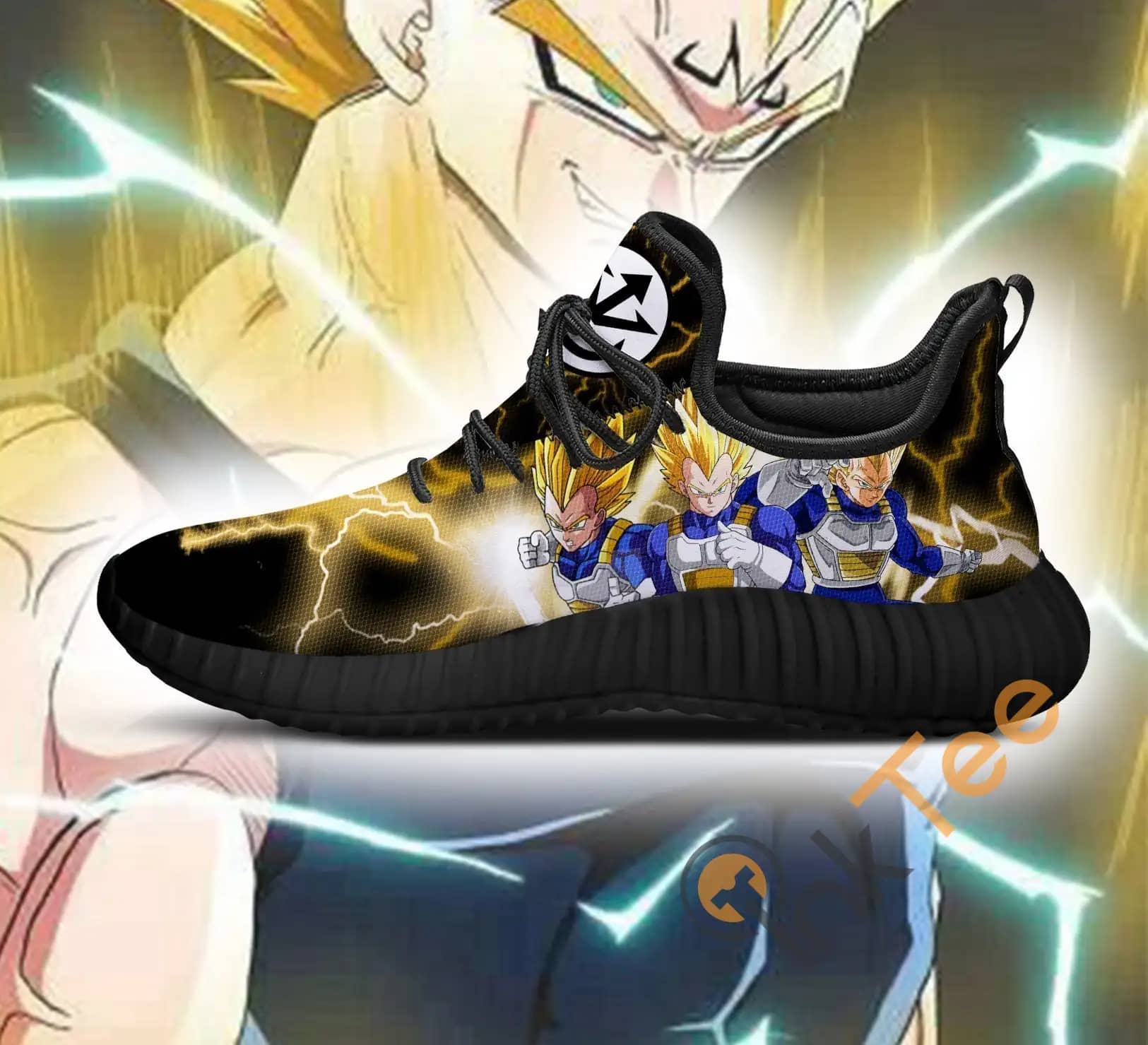 Inktee Store - Vegeta Super Saiyan Dragon Ball Anime Amazon Reze Shoes Image