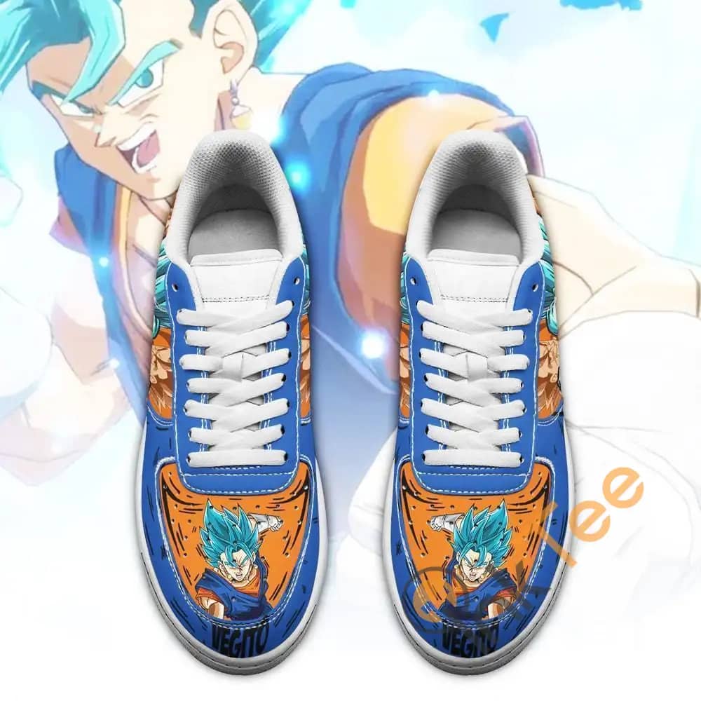 Vegito Custom Dragon Ball Anime Fan Gift Amazon Nike Air Force Shoes