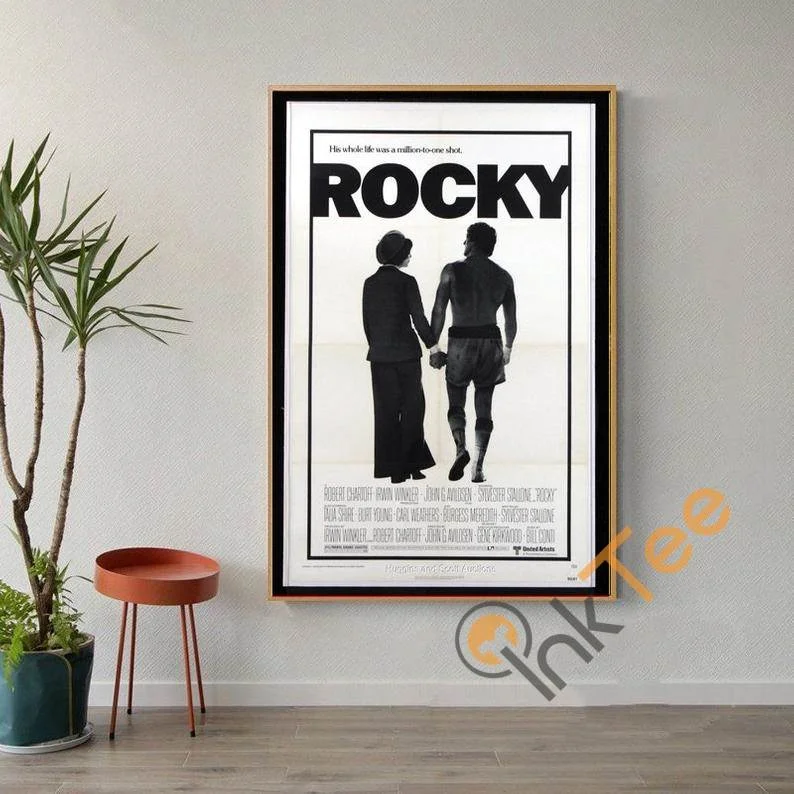 Vintage Rocky Movie Retro Film Sku1933 Poster