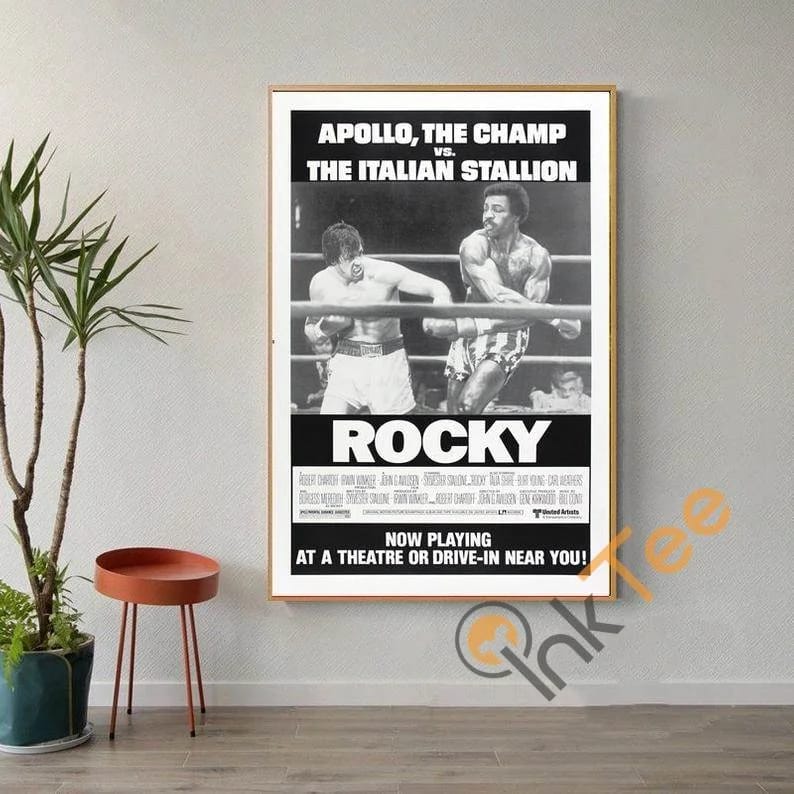 Vintage Rocky Movie Retro Film Sku2020 Poster