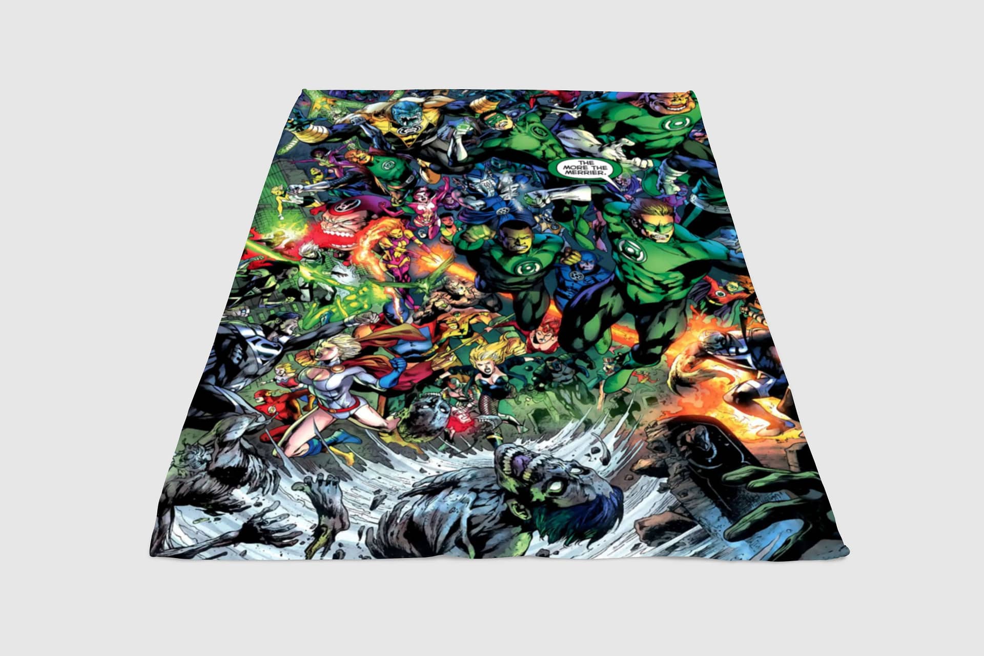 War Superhero Dc Comics Fleece Blanket