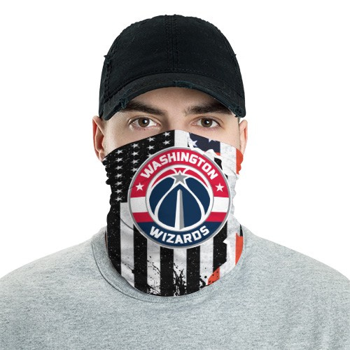 Washington Wizards 9 Bandana Scarf Sports Neck Gaiter No4992 Face Mask