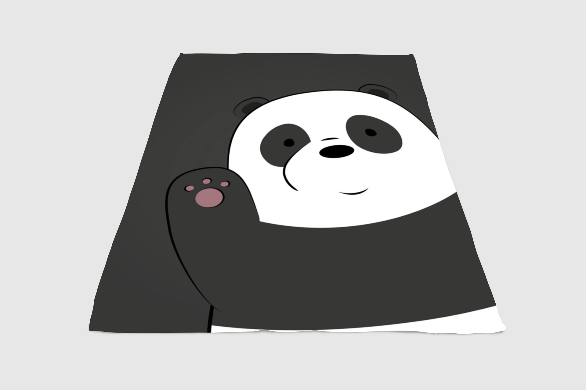 We Bare Bears Panda Fleece Blanket