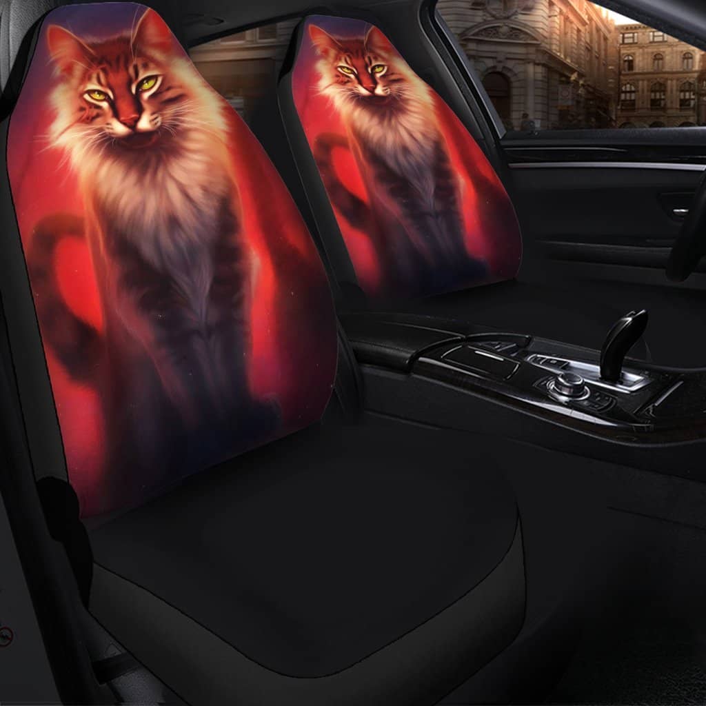 Wild Cat Art Car Seat Covers