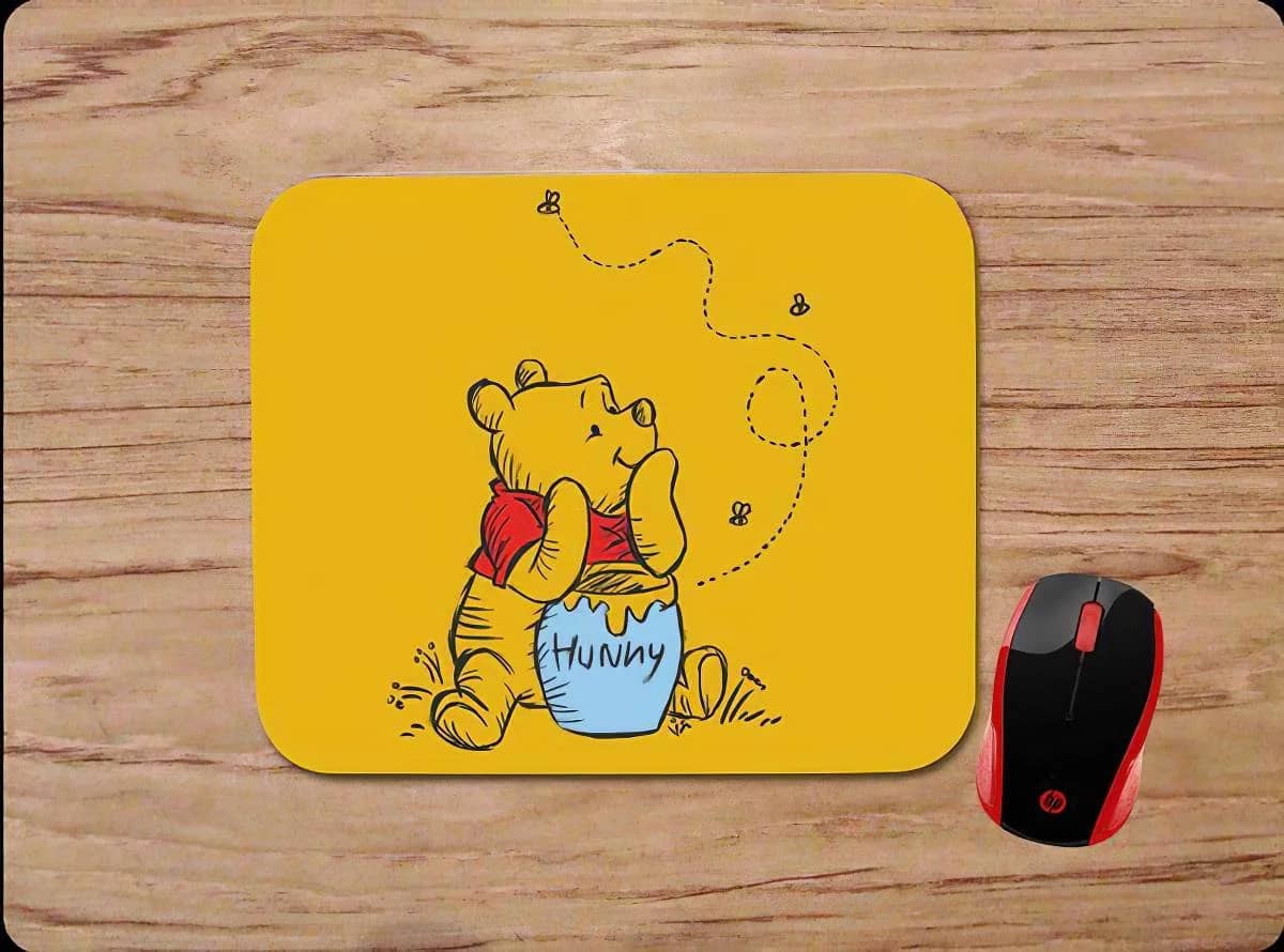 Winnie The Pooh Honey Pot Bee Mouse Pads