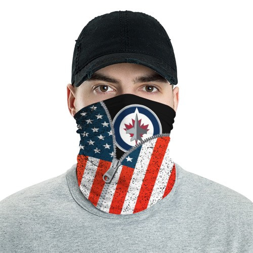 Winnipeg Jets 6 Bandana Scarf Sports Neck Gaiter No5027 Face Mask