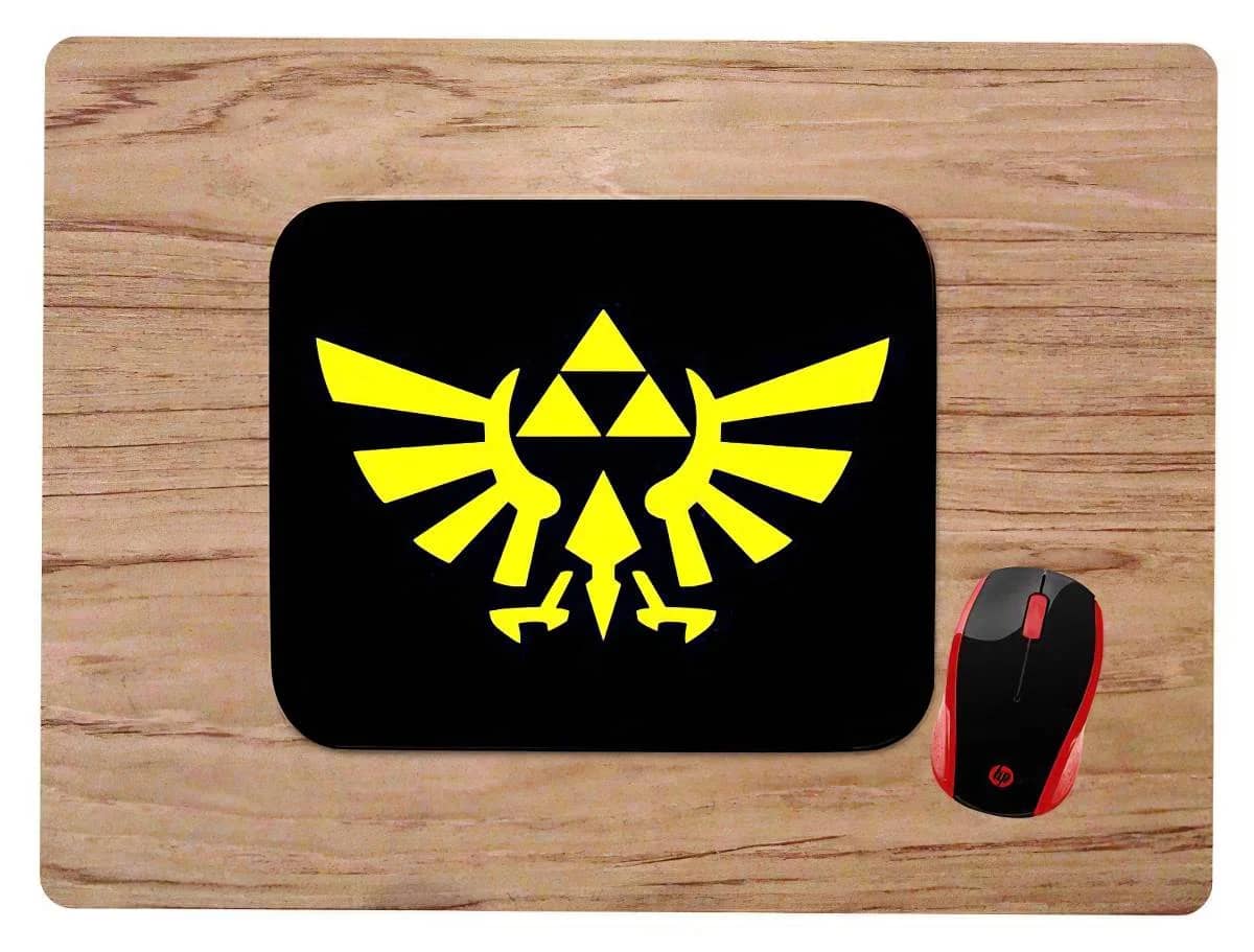 Zelda Triforce Logo Mouse Pads